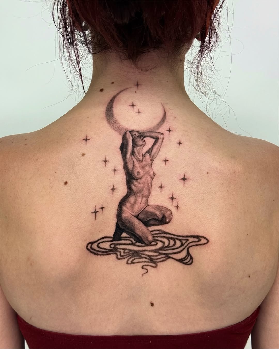 custom tattoo artwork of tattoo artist