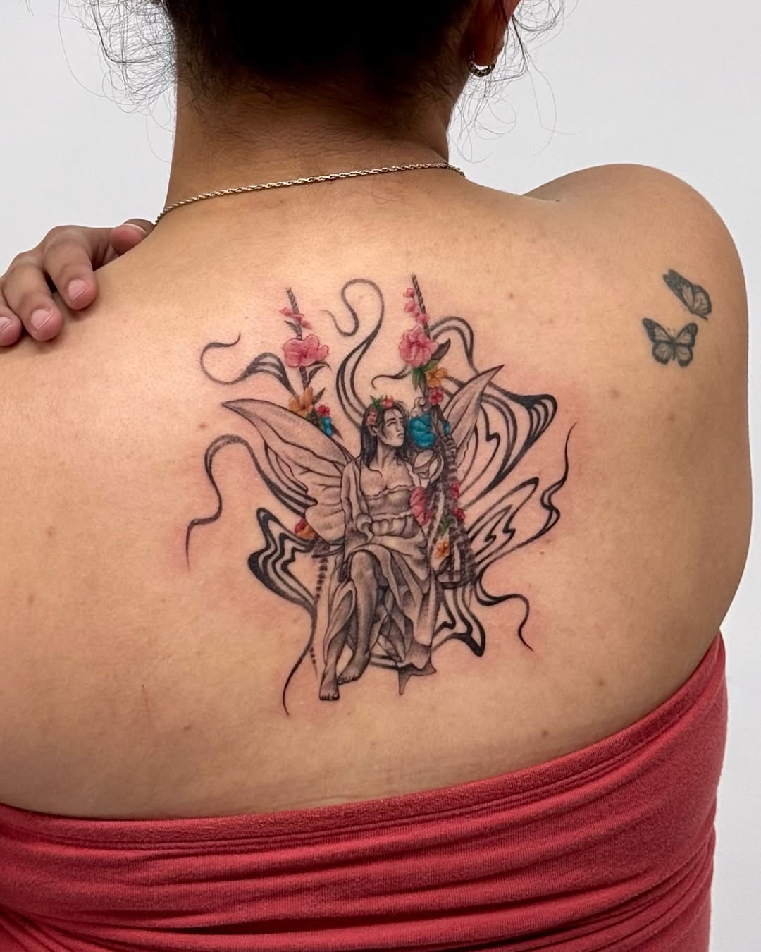 custom tattoo artwork of tattoo artist