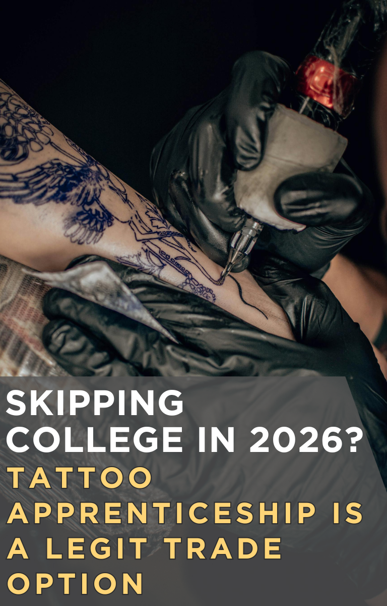 Skipping College in 2026? Tattoo Apprenticeship Is a Legit Trade Option