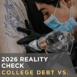 2026 Reality Check: College Debt vs. Tattoo Apprenticeship Investment