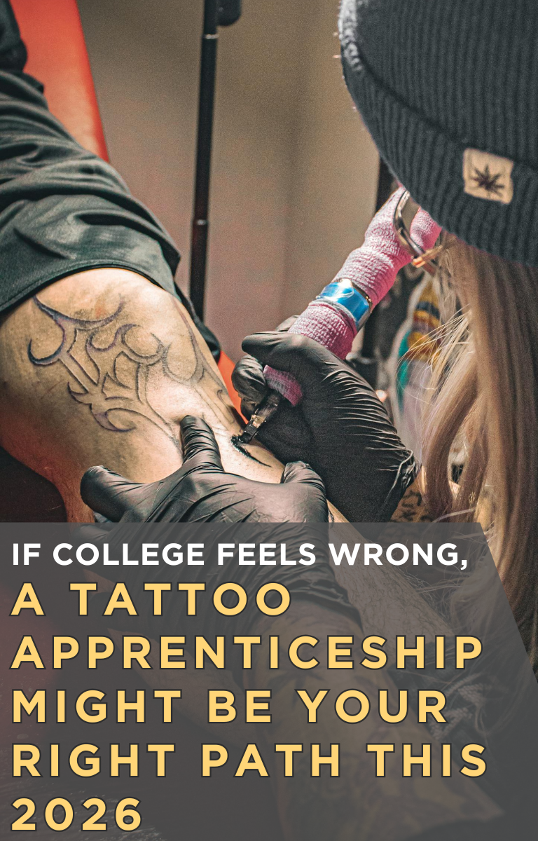 If College Feels Wrong, A Tattoo Apprenticeship Might Be Your Right Path This 2026