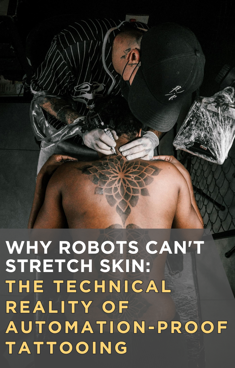 Why Robots Can't Stretch Skin: The Technical Reality of Automation-Proof Tattooing