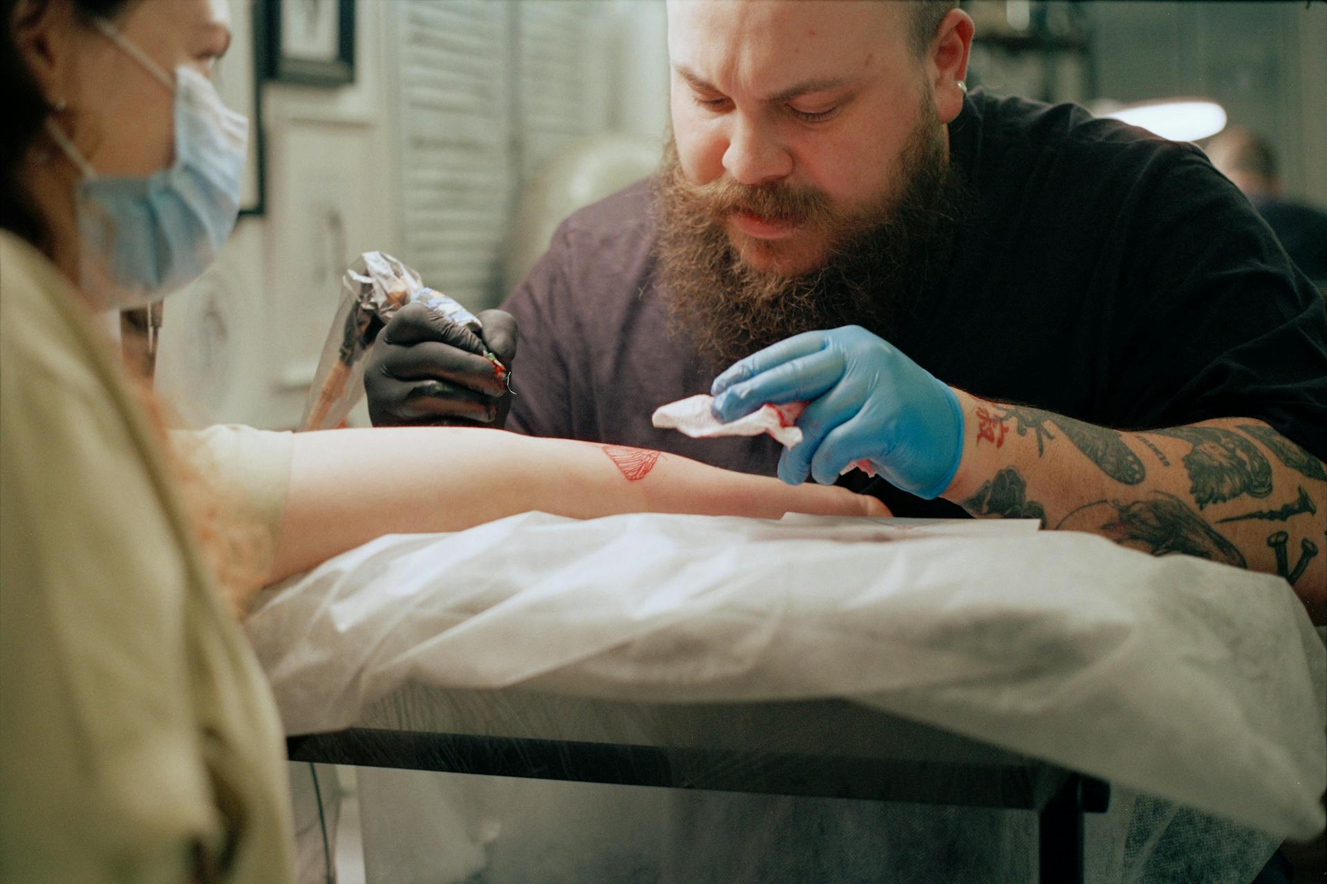 Robots Are Advancing, but Tattooing Remains Human